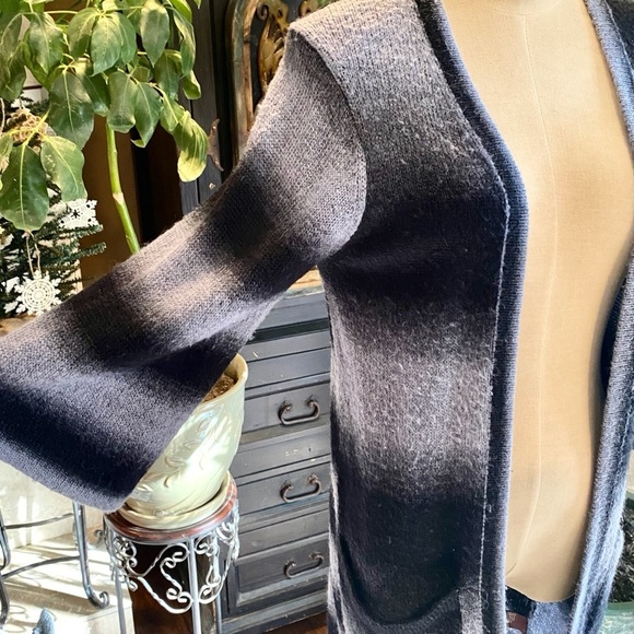 Stitchfix ombré stripe wide sleeve duster cardigan - Picture 6 of 12